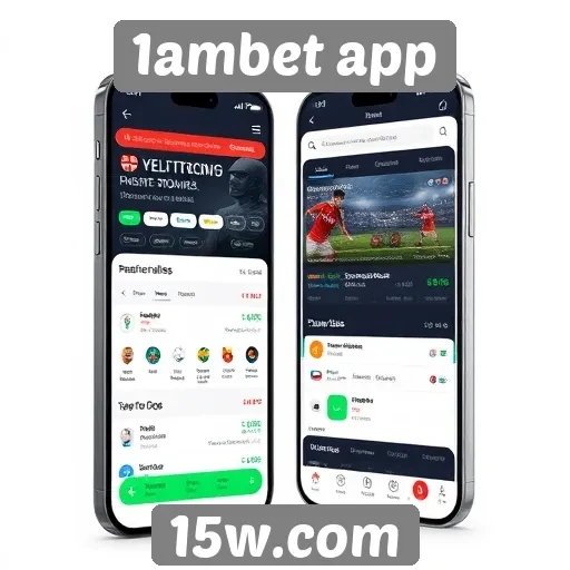 Análise da interface do usuario no 1ambet app